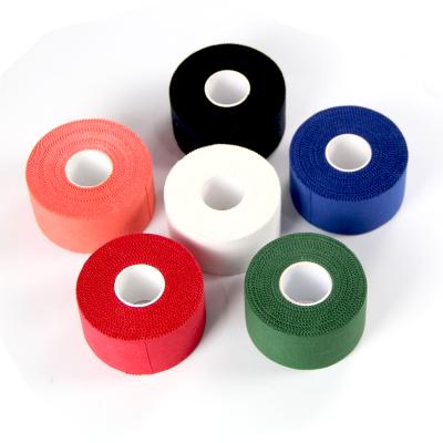 China Breathable Elastic Cotton Therapy Sports Tape Sports Muscle Tape Zinc Oxide Tape for sale