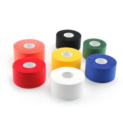 China Strong Viscosity 1 Inch White Cotton Sports Tape Finger Tape For Fixing Ankle And Wrist for sale