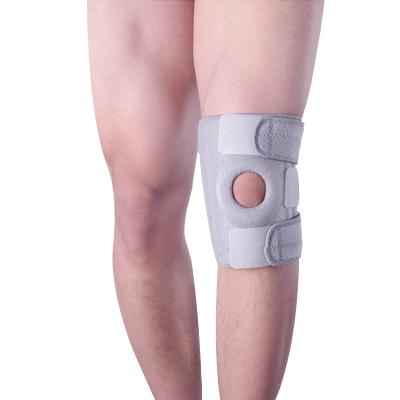 China Durable Adjustable Sports Training Brace Elastic Kneepad Kneepad Hole Kneepads Safety Guard Adjustable Knee Pads Knee Pads Knee Support for sale