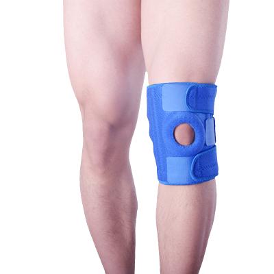 China Basketball Gym Sport Pressure Knee Joint Durable Boxing Adjustable Fix Relieve Pain Support Hinge Brace Protector with Breathable for sale