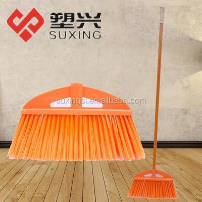 China Floor Product Porcelain Home Cleaning Plastic Outdoor Broom for sale