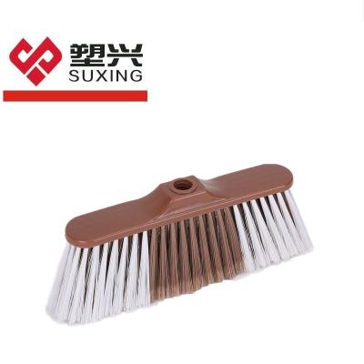 China Dubai maket home colorful plastic broom head household brush plastic broom for sale