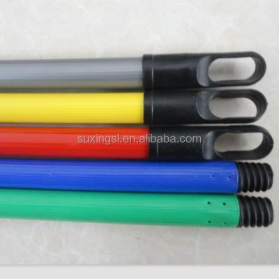 China 120X2.2CM Sustainable PVC Coated Metal Broom Stick for sale