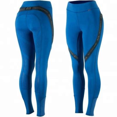 China Wholesale Micro Moisture Wicking Silicone Jodhpurs Riding Pants Tights for sale