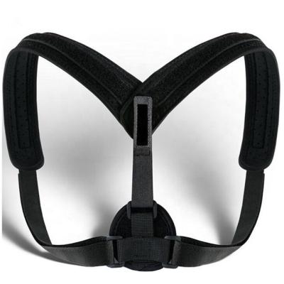 China Realsin Newest Newest Comfortable Adjustable And Effective Posture Corrector Vibrator Shoulder Brace Support Correction Figures Upper Back Posture for sale