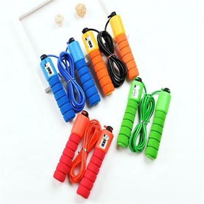 China Jump Rope with Sports Fitness Realsin Counter Adjustable Fast Speed ​​Counting Skipping Skipping Rope Jumping Wire for Kids for sale