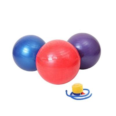 China Realsin Round Customized Colorful PVC Inflatable Exercise Balance Ball Stability Yoga Balance Ball for sale