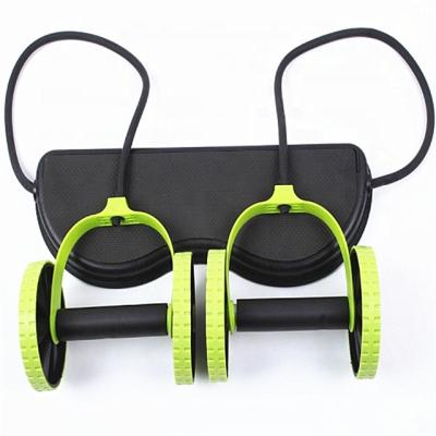 China Realsin outdoor hot new design exercise ab wheel abdominal trainer exercise trainer with resistance bands for sale