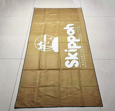 China Wholesale Recycled New Custom Digital Printed Sand Free Light Weight Beach Towel With Custom Logo Print Microfiber beach for sale