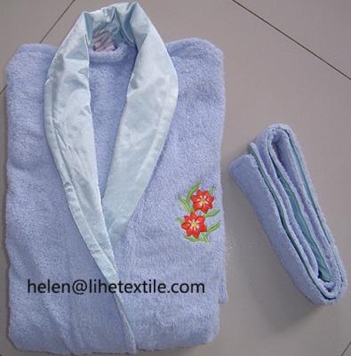 Chine Peignoir, bathshirt, coton 100%, GSM 400, velours ou boucle adulte à vendre