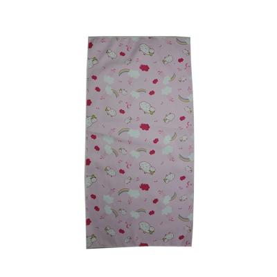 China 2021 best selling double side print quick dry microfiber suede sand free beach towel for sale