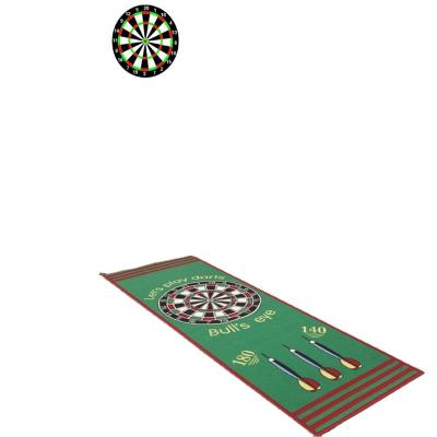 China Hallway Custom Darts Club Play Mat Toe Line And Throw Dart Board Floor Mat for sale