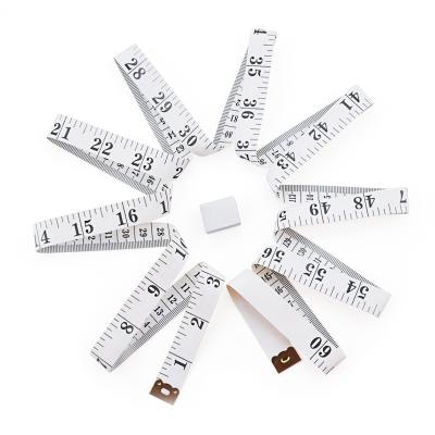 China Portable Mini Measuring Tape 200cm Custom Soft Sewing Measure Tape Measure 80 Inch Tape Cloth Body Ruler Tailor for sale