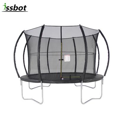 China Wholesale Customized Eco-friendly 6/8/10/12/14/16 Foot Large Spring Trampoline With Fence Safety Net Outdoor Entertainment for sale