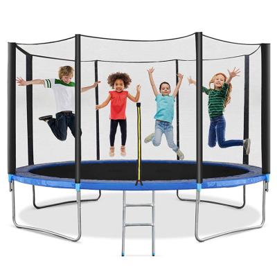 China Eco-friendly indoor garden is suitable for adults or children 16 inch fitness trampoline with guard net for sale