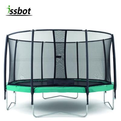 China High Quality Eco-Friendly Customizable Outdoor Size Indoor Kids Low Price Round Trampoline Park With Guardrail for sale