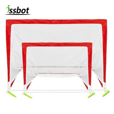 China Durable Quality Materials Soccer Goals Training Equipment Soccer Goal Net With Shooting Targets for sale