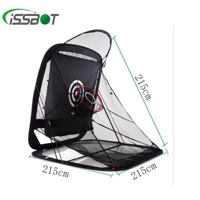 China Lightweight Durable Custom Logo Pop Up Golf Chipping Net Indoor Outdoor Folding Golf Accessories Golfing Target for sale