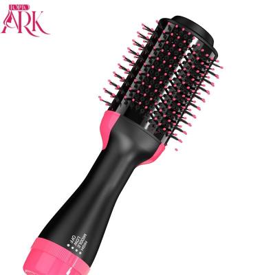 China Factory Price Round Hair Brush 1000W One Stage Ionic Hair Dryer Comb Electric Hair Brush Wholesale With 3 Shipping Sets for sale