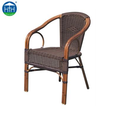 China Modern Wholesale Outdoor Bamboo Garden Furniture Vietnam Bamboo Frame Rattan Chair SV-2143 for sale