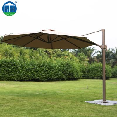 China Modern Cheap Outdoor Cantilever Side Pole Patio Umbrella Outdoor Swimming Umbrella for sale