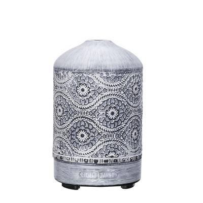 China Hotel House Use Aroma Ultrasonic Aromatherapy Metal Essential Oil Diffuser for sale