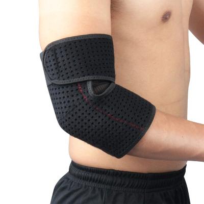 China Wholesale Custom Logo Adjustable Neoprene Breathable Compression Sports Outdoor Arm Sleeve Wrap Elbow Brace Elbow Support for sale