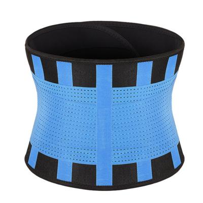 China Sports Fitness Exercise Waist Trainer Fashionable Waist Trainer Lumbar Support Belt Waist Protector For Sports Waist Support Band Back Support for sale