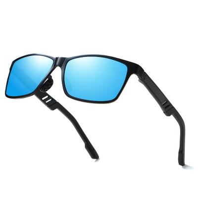 China Fashion Sunglasses Magnesium Aluminum Men New Shape Design Frame Driver High Quality Polarized Sunglasses for sale