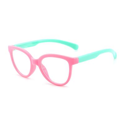 China For Kids Square Light Blue Light Blocking Reading Glasses Computer Eyewear Computer Reading Glasses Hot Selling Silicone Gel Nose Pad Anti Reading Glasses for sale