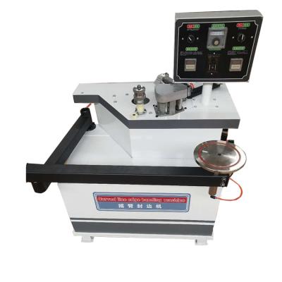 China Construction worksÂ   Rocker Type Curved Straight Edge Bander Woodworking Manual Machine for sale