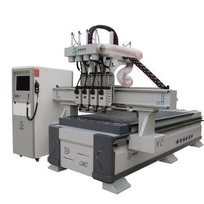 China Long Service Life Four Cutter Machine Woodworking CNC Process Wood Router for sale