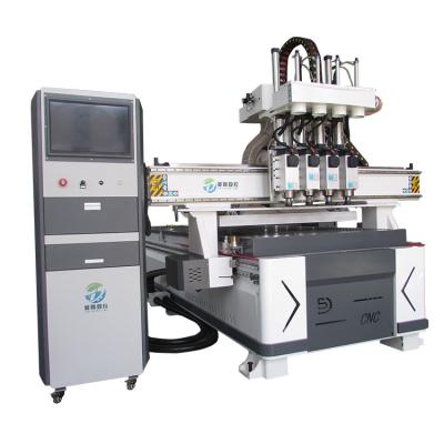 China Long Lifespan Woodworking Cnc Router Machine Wood Cutter Furniture Industry for sale