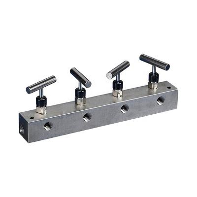 China Machinery CNC Machined Anodized Aluminum Hydraulic Manifold Blocks for sale