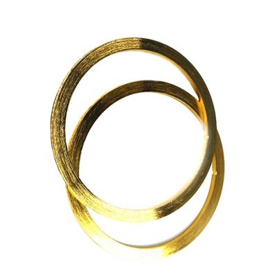 China Custom Steel Aluminum Brass Rectangular Slim Single Flat Thrust Typical Type Round Metal Fender Square Or Sealing Hole for sale