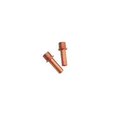 China Precision Aluminum Auto Machined Electrical Contact Copper Custom Rivet for sale