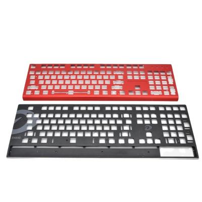 China Aluminum Alloy Stainless Steel Keyboard Board Game Keyboard Shell Aluminum Brass Copper Mechanical Keyboard Case for sale