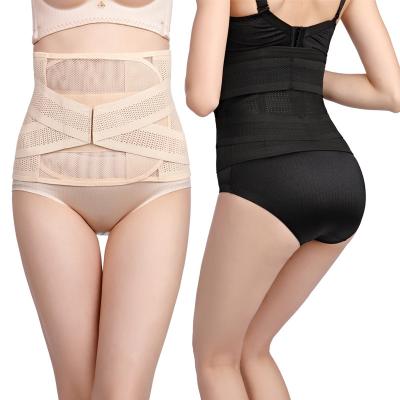 China Breathable Body Sculpting Girdle Slim Waist Tummy Control Shapers Women Skinny Waist Cincher Shapewear Sports Abdominal Belt Tummy Trainer for sale