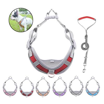 China High Quality Dog Harness Outdoor Walking Reflective Dogs Leash Set On Sale for sale