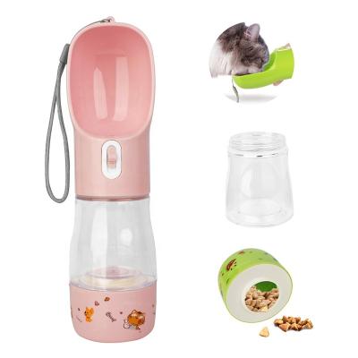 China Hot Selling Amazon Pet Portable Driver Dog Water Drinks Stocked Outdoor Bottle For Pet Travel for sale