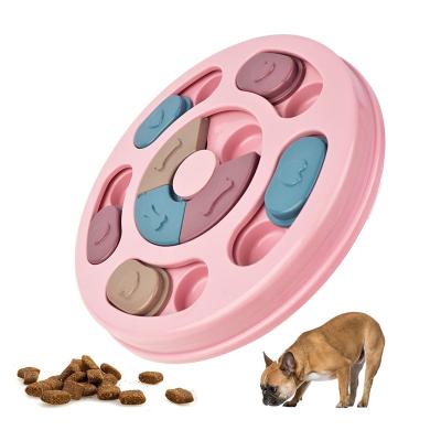 China Popular Interactive Puzzle Game Dog Toy Treat Dispenser For Dogs Training Funny Feeding for sale