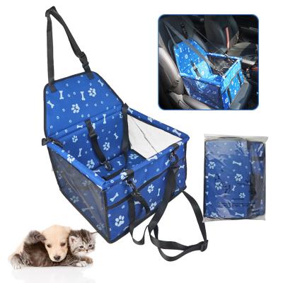 China Pet Car Seat Travel Carrier Travel Carrier Cage Folding Breathable Washable Washable Bags For Dogs Cats for sale