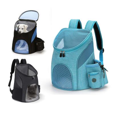 China Portable Pet Traval Bag Pet Carrier Cat Dog Carrying Bag Backpack with Breathable Mesh for Travel for sale