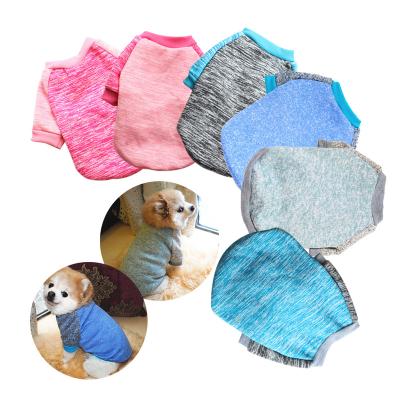 China Stocked Pet Clothes Knitwear Dog Sweater Soft Thickening Warm Puppy Winter Shirt for sale