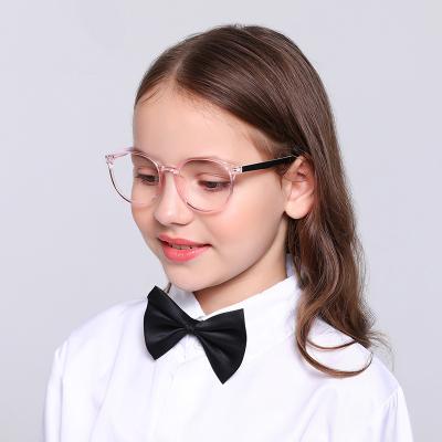 China anti blue light sight Junior High School Computer Eyeglasses reflective optics 8 18 teens TR90 kids glasses boy girls Anti-blue eyeglasses youth for sale