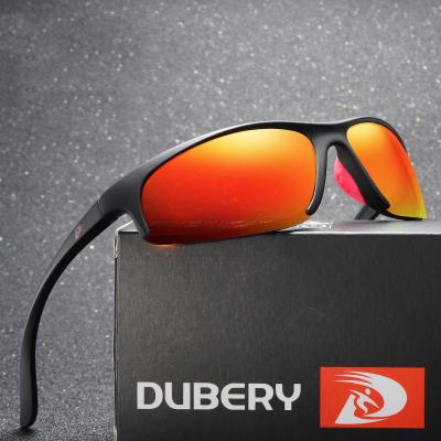 China Fashion DUBERY Sunglasses Semi Rimless Men Fashion Sun Glasses Luxury Quality Polarized Driving Sunglass UV400 gafas de sol for sale