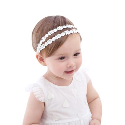 China FanYue Easy Custom Hair Accessories Beads Assorted Baby Turban Headbands Baby Accessories Headband Babies Headbands for sale