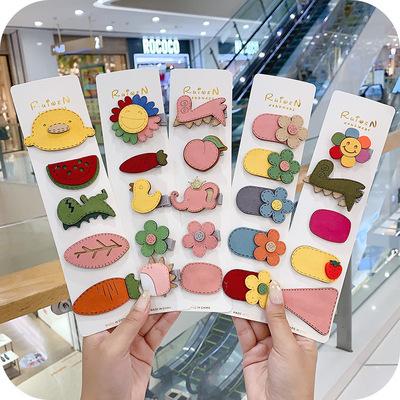 China Cute Lovely Baby Hair Clip Children Hair Accessories Kids Hair Clip Korean Easy Princess BB Clip Set 2021 for sale