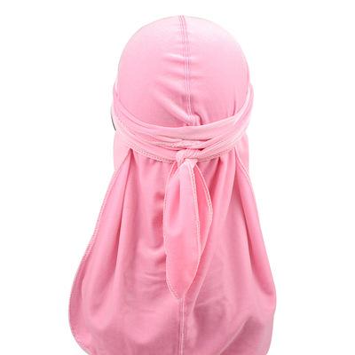 China 2021 Fashion Bandana Multifunctional Wholesale Custom High End Velvet Long-tailed Pirate Hat Durags for sale