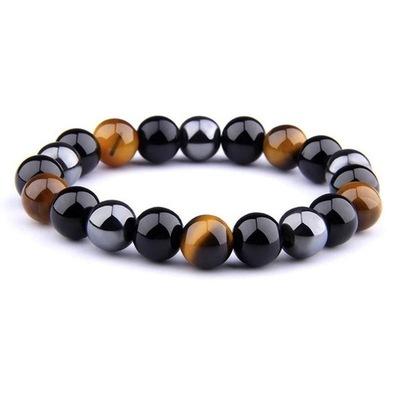 China Wholesale Custom 2021 6MM/8MM/10MM High Quality Natural Stone Easy Stone Bracelet Tiger Eye Bracelets for sale